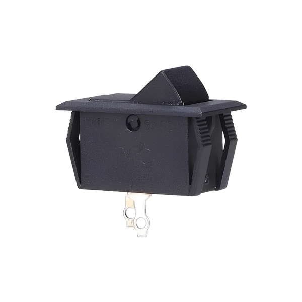 Chave Interruptor de Tecla Liga/Desliga Moldura M4 6A 120V Unipolar 15123 - Preto - MarGirius