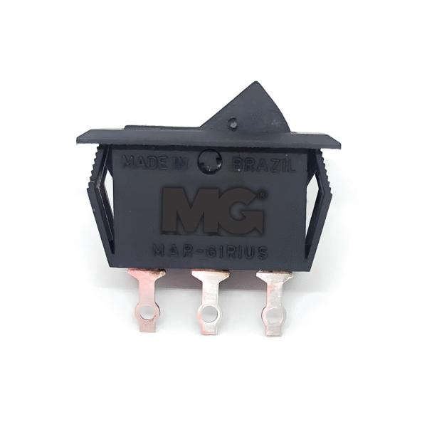 Chave Interruptor de Tecla Liga/Liga 6A 120V Unipolar 15101 - MarGirius