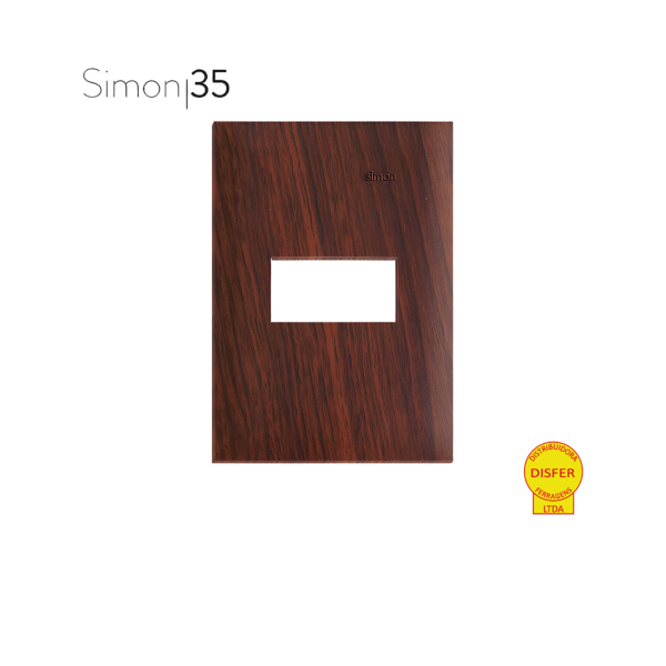 Placa 4x2 1 Posto Tabaco - Linha Simon 35/30