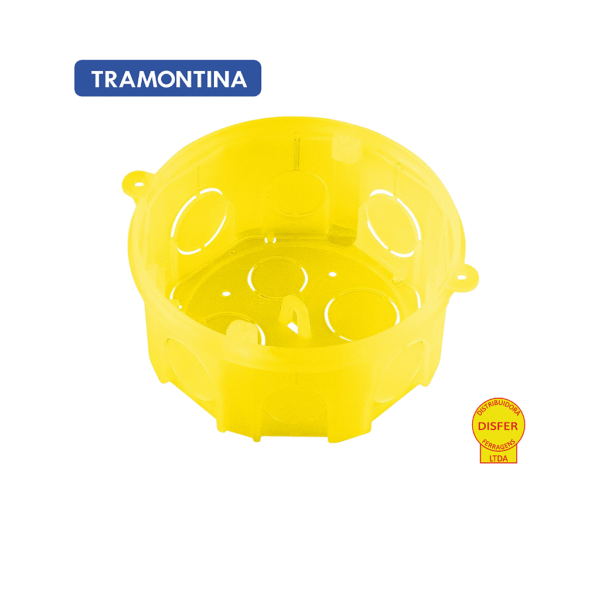 Caixa de Luz de Embutir Octogonal 4x4 - Tramontina