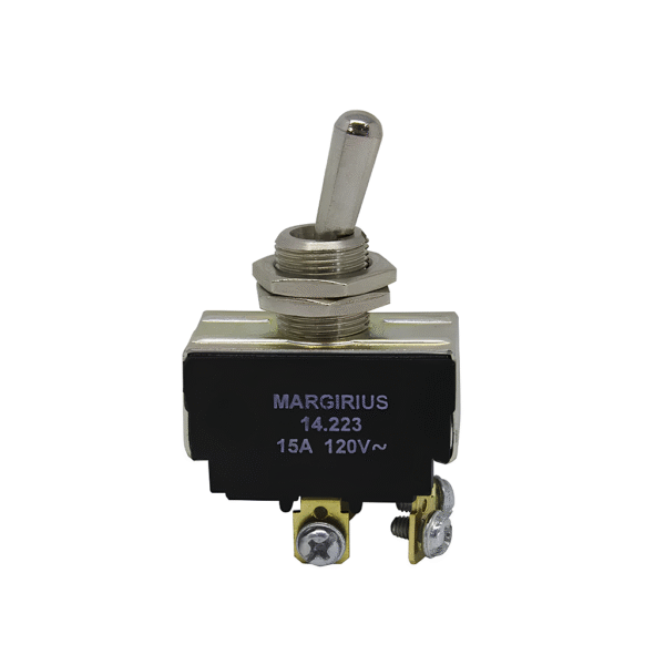 Chave Interruptor Alavanca Liga/Desliga 15A 120V Bipolar 14223 - MarGirius