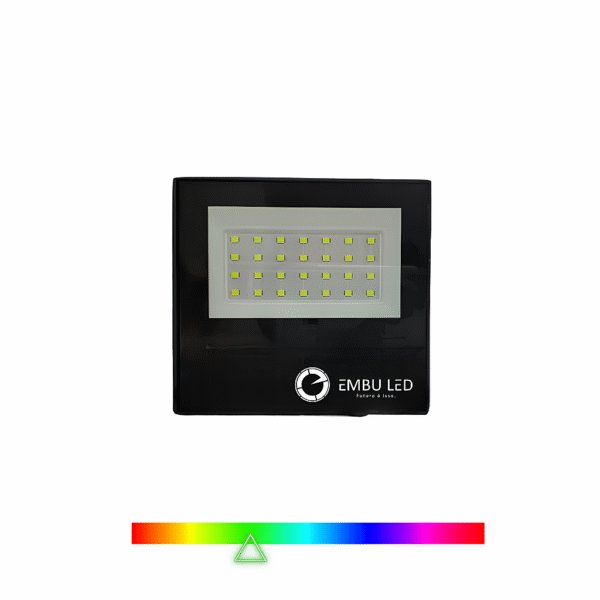 Refletor Projetor SuperLED 30W Luz Verde IP65 Bivolt - Ourolux