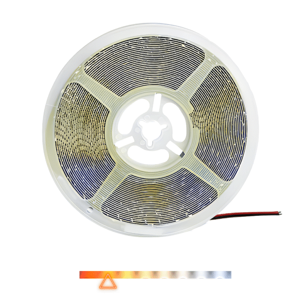 Fita LED PRO 10mm 240 LEDs/m 18W/m 3000K 2000lm/m 127V – Rolo com 10 Metros – Embu LED