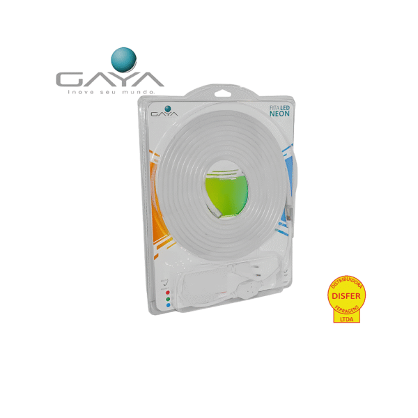 Fita LED NEON Azul 5 Metros 9,6W/m 540lm/m 127V IP65 - Gaya