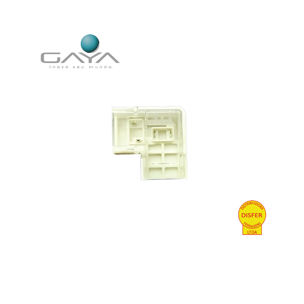 Conector Emenda em L para Fita LED Pratik COB Infinity - Gaya