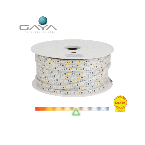 Fita LED PRO Híper Brilho 18w/m 1800lm/m 4000K 240 Leds/m 220V (Cada Metro) - Gaya