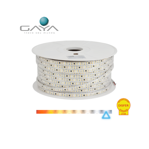 Fita LED PRO Híper Brilho 18w/m 1800lm/m 6000K 240 Leds/m 127V (Cada Metro) - Gaya