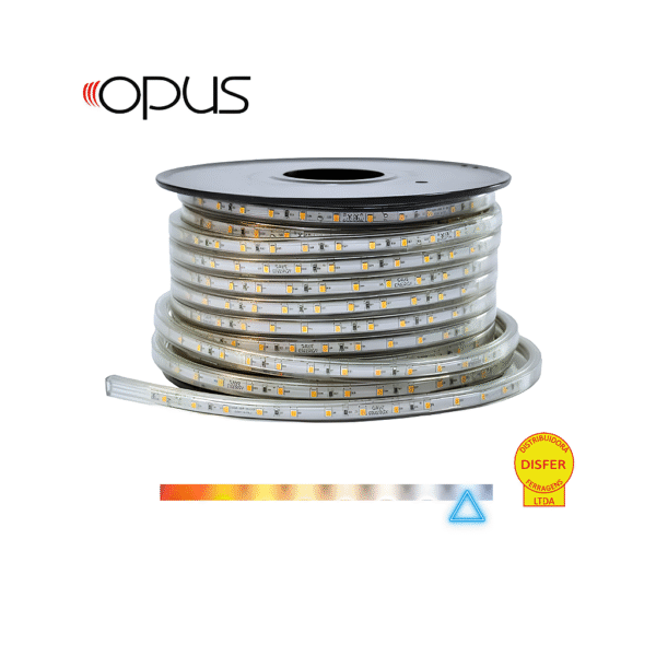 Fita LED 4,5W/m 360lm/m 6500K 127V (Cada Metro) – Opus