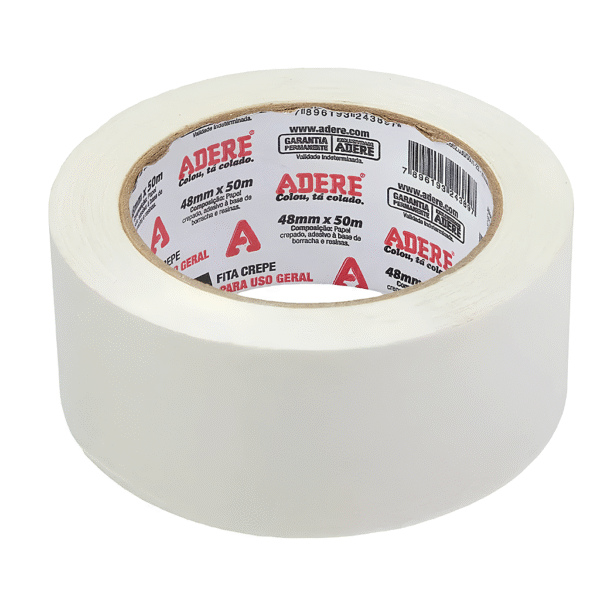 Fita Crepe para Uso Geral 48mm x 50m – Adere