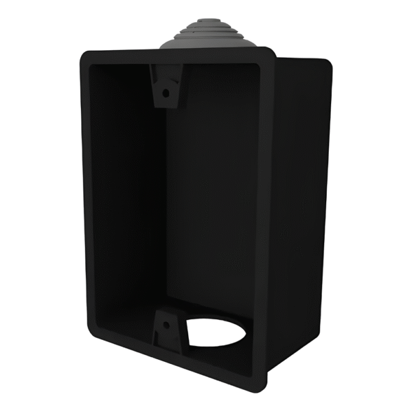 Caixa de Sobrepor BL'aqua IP54 Preta - Blux