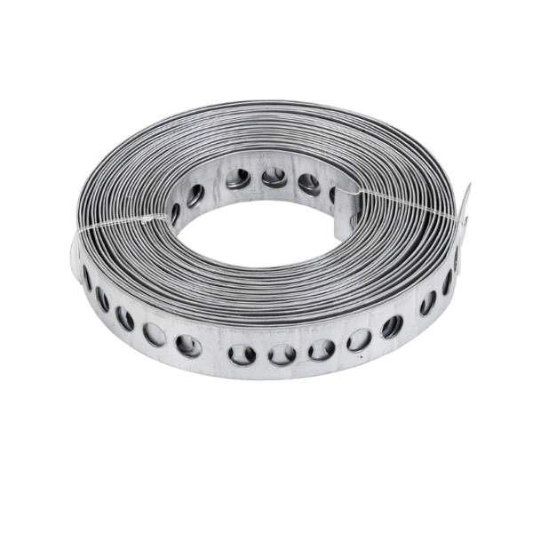 Fita Perfurada de Aço 0,5 17mm x 10m - Aiédem