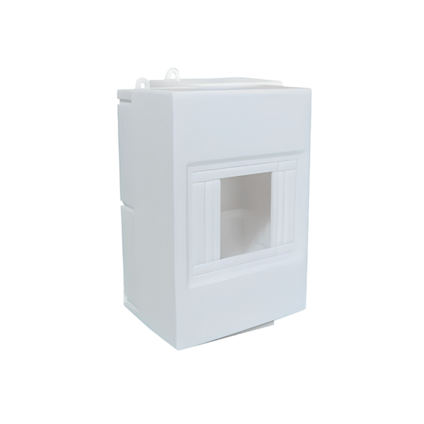 Centrinho de PVC para 4 Disjuntores DIN Externo 3/4 - Biki