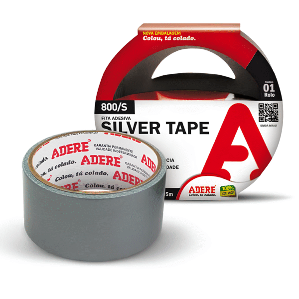 Fita Silver Tape Prata 45mm x 5m – Adere
