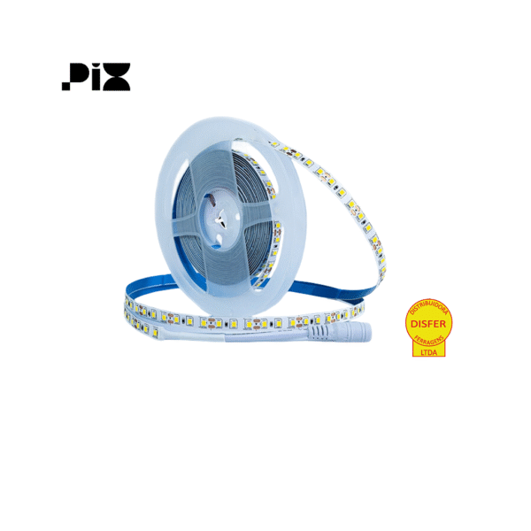 Fita LED Profissional 5m 180 Leds/m 15w/m 1600lm/m 4000K 12V - Pix