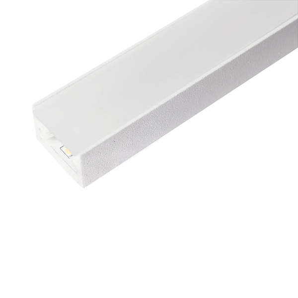 Perfil de Sobrepor Garbo 23x17 - 3 Metros - Branco – Usina Design