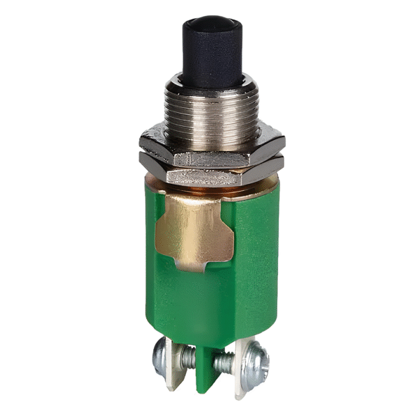 Chave Interruptor Pushbutton CS390 Unipolar NA - Verde - MarGirius