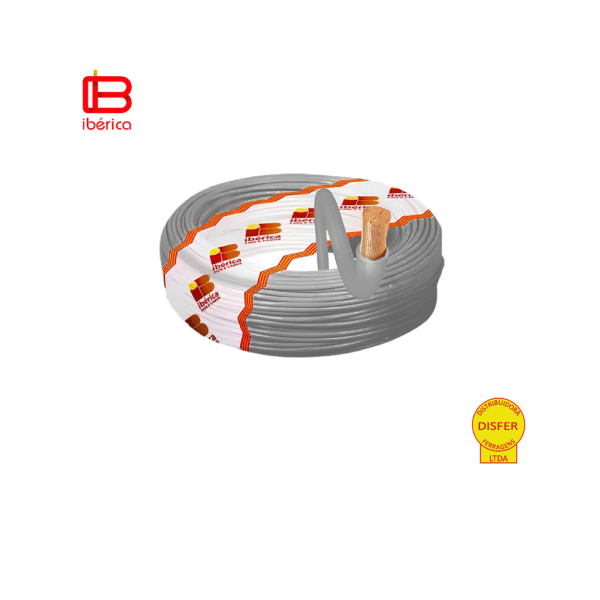 Cabo Flexível 1,00mm Cinza - Ibérica