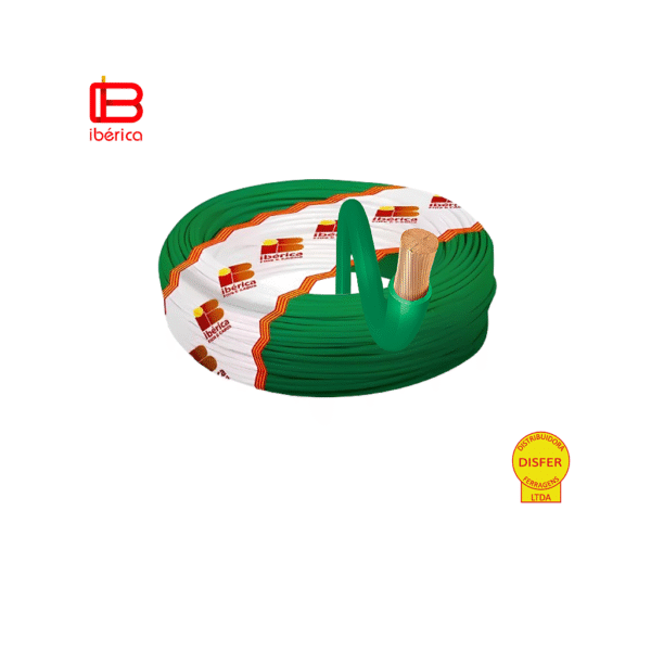Cabo Flexível 1,00mm Verde - Ibérica