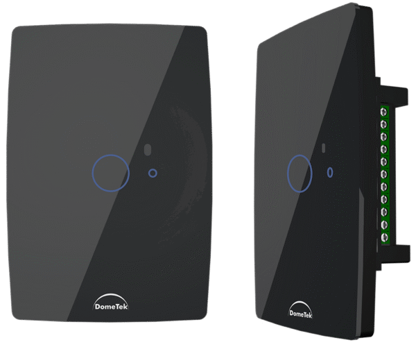 Interruptor Inteligente 1 PAD Wifi 4x2 Preto - Dometek