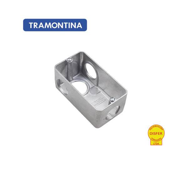 Caixa de Alumínio para Condulete Tipo L 3/4" Sem Tampa – Tramontina