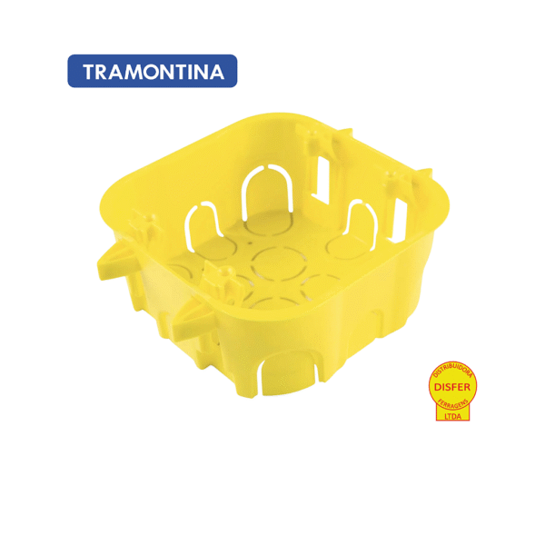 Caixa de Luz de Embutir Drywall 4x4 - Tramontina