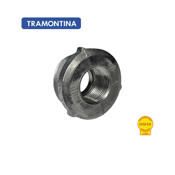 Bucha Redutora de Alumínio com Rosca 1 1/2" x 3/4" – Tramontina