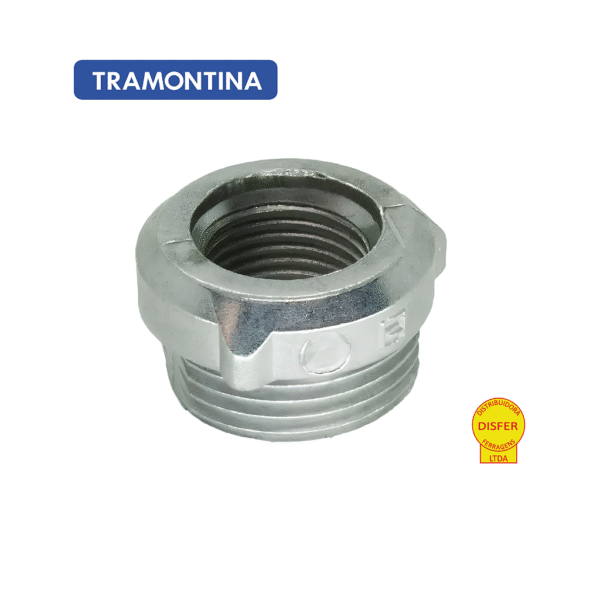 Bucha Redutora de Alumínio com Rosca 2" x 1" – Tramontina