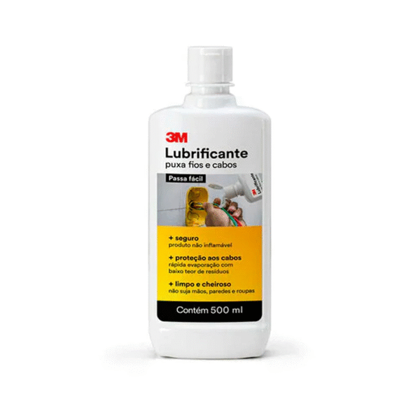 Lubrificante para Puxamento de Fios e Cabos 500ml - 3M