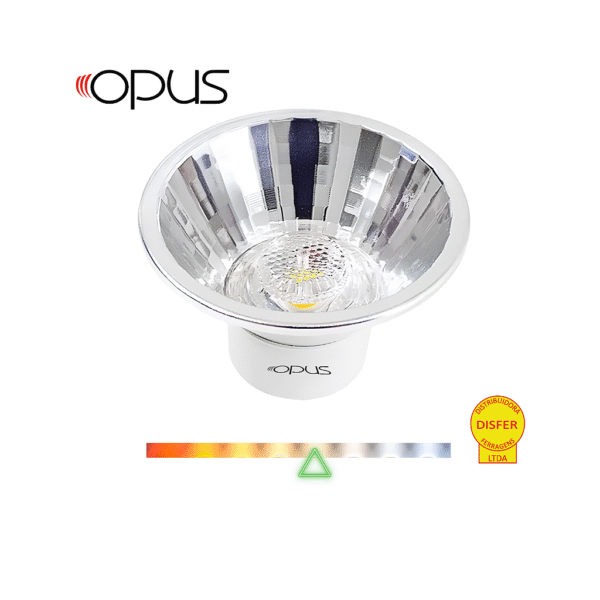 Lâmpada Módulo AR70 LED 7W 4000K 500lm 24° Bivolt – Opus