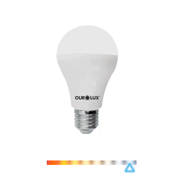 Lâmpada Bulbo LED 9W 6500K Bivolt - Ourolux