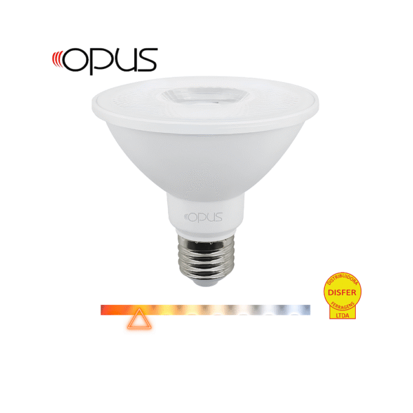 Lâmpada PAR30 LED 9,8W 3000K 700lm Bivolt – Opus