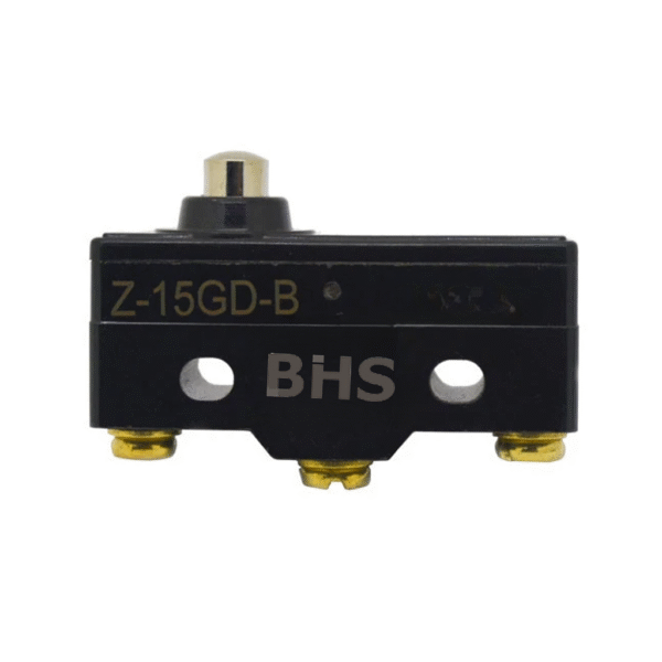 Microrruptor Pistão Reto Médio 15A 250V Z-15GD-B – BHS