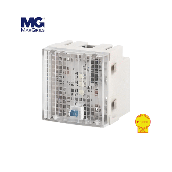 Luz de Emergência Standard Bivolt 6500K 10lm Branco - Linhas Sleek ou Clean - Margirius