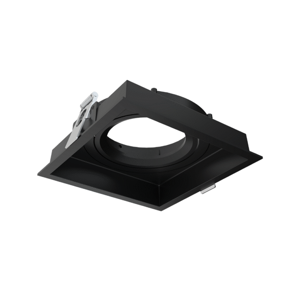 Spot Embutir Recuado Microborda Genesis PAR20 AR70 Alumínio Preto - Opus