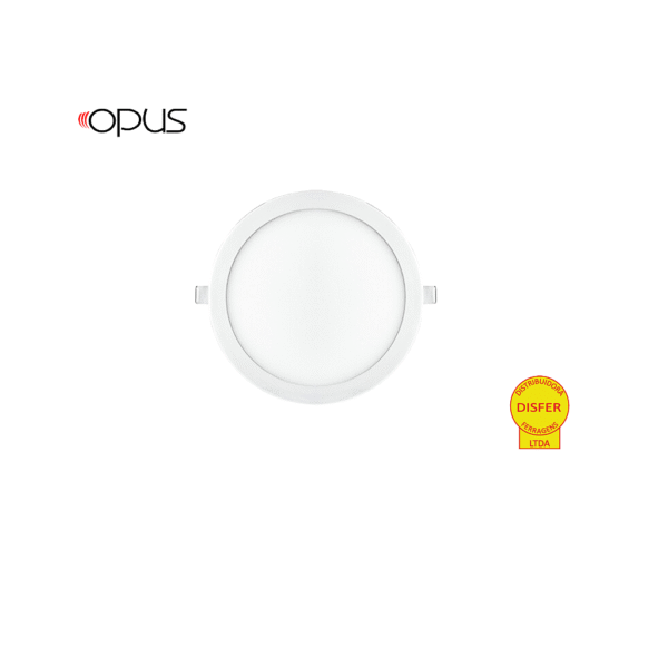 Painel LED de Embutir Redondo 18W 4000K 1440lm - Opus OPS 33440