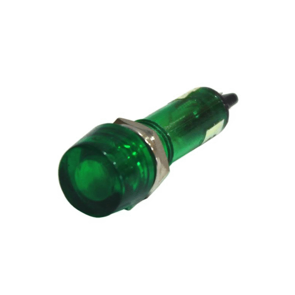 Sinaleiro Olho de Boi Verde 127V 10mm – Lukma