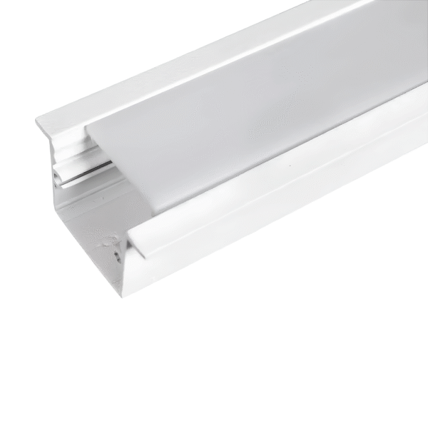 Perfil de Embutir Polo 46x27 - 1 Metro - Branco – Usina Design