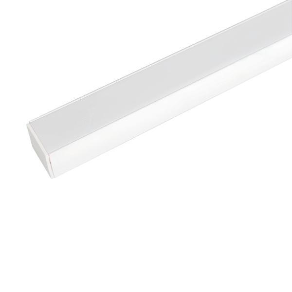 Perfil de Sobrepor Polo 32x32 - 1 Metro - Branco – Usina Design