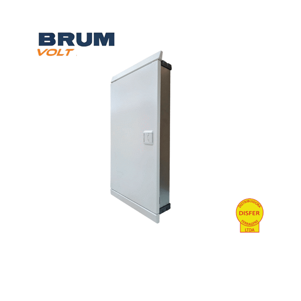 Quadro de Distribuição de Embutir 48 Polos – Brum VOLT 48H