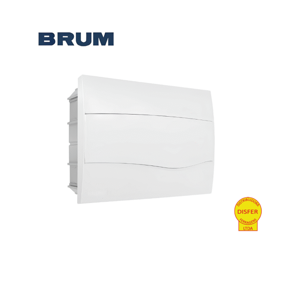 Quadro de Distribuição VDI Mini de Embutir 248x322x70 – Brum