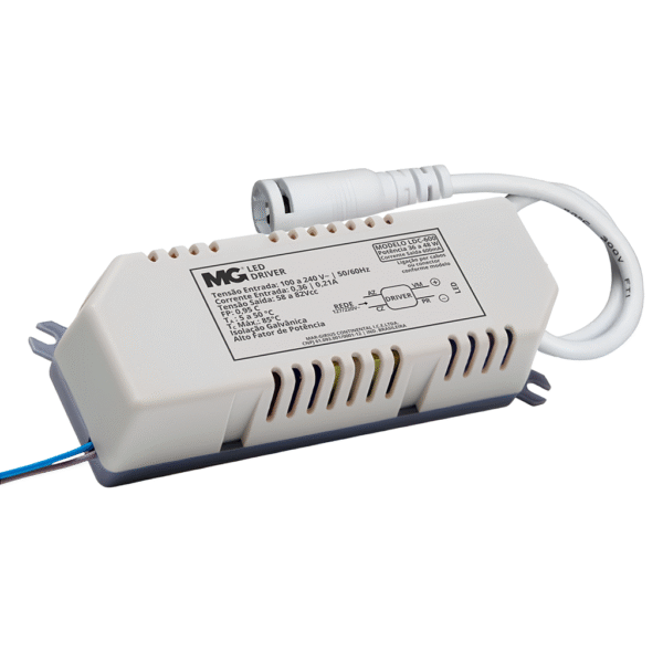 Reator LED Driver de Corrente LDC-600 36 a 48W - Margirius