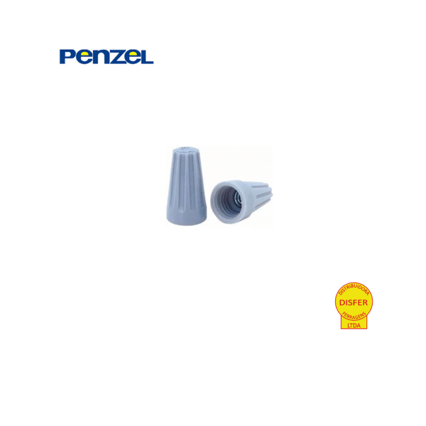 Rosqueador com Mola Metálica 0,2-3mm Cinza Unidade - Penzel