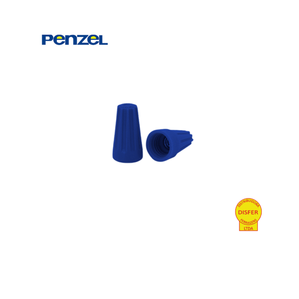 Rosqueador com Mola Metálica 1,5-4,5mm² Azul Unidade - Penzel