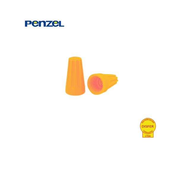 Rosqueador com Mola Metálica 5mm² Laranja Unidade - Penzel