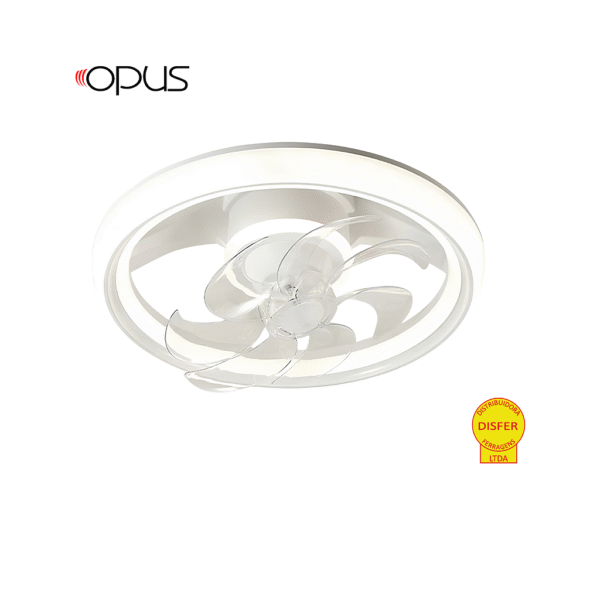 Plafon Ventilador Orbital de Teto Air Ring Multicor Multivelocidades 40W - Opus 85629