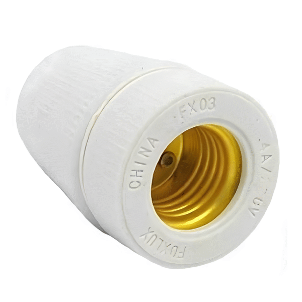 Soquete para Tempo de Porcelana E27 – Foxlux