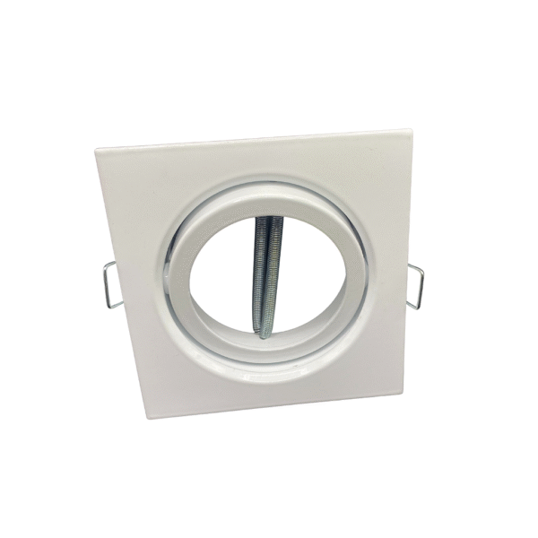 Spot de Embutir Quadrado Alumínio Branco PAR20 - Lumart
