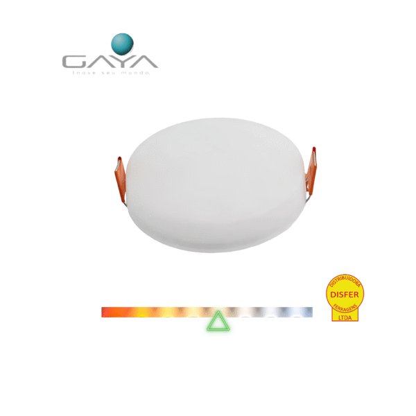 Painel Semi Embutido 36W 4000K 3600lm Bivolt Borda Infinita - Gaya