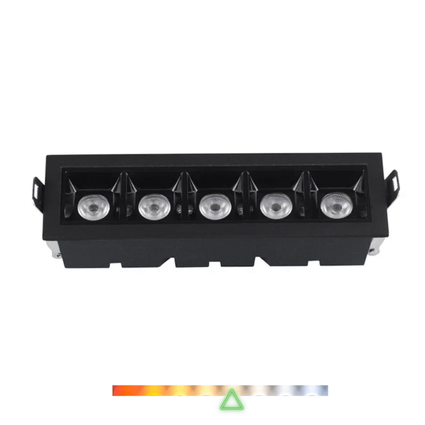 Spot de Embutir Point Fixo 10W 650lm 4000K IRC>90 Bivolt Preto – Spotline