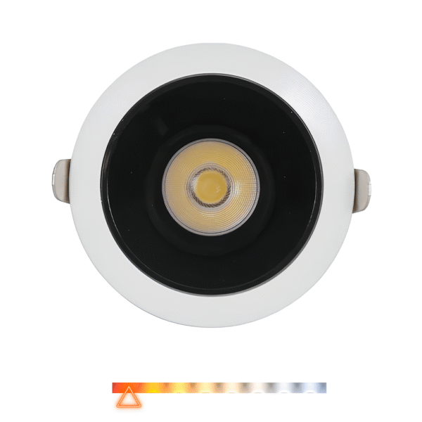 Spot LED de Embutir Mira Redondo Antiofuscante 7W 700lm 2700K  - Gaya